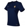 Damen Fußballbekleidung Frankreich Heimtrikot WM 2022 Kurzarm